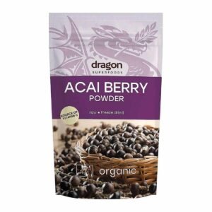 Dragon Superfoods Acai Berry Powder Freeze Dried Organic 75 g