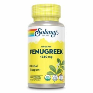Solaray Fenugreek 1240mg 100 Capsules