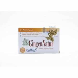 Ginger Natur Drops With Lemon Flavored & Vit C Ginger 24 Pieces
