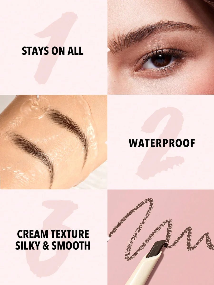 قلم حواجب أصليSheglam Better Brows Long Lasting Eyebrow Pencil-Chocolate - Image 3