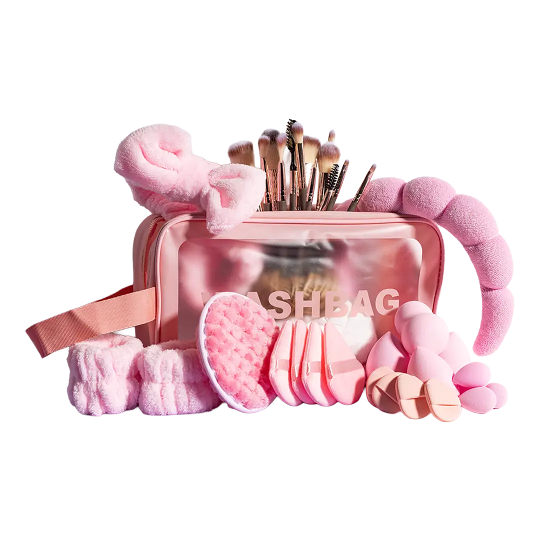 Complete Beauty Essentials Set 36 Pcs with Bag