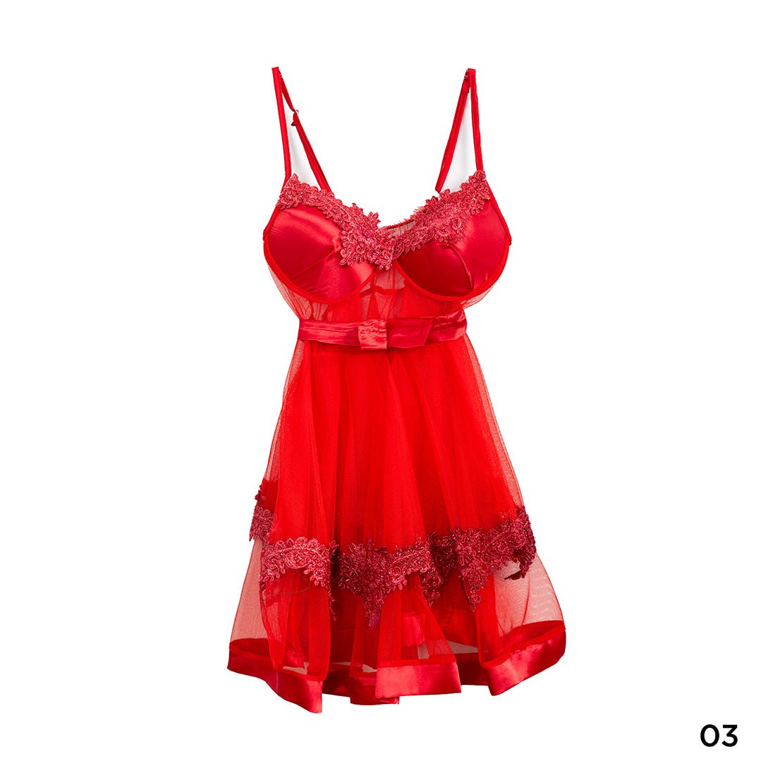 Chiffon Fabric Lingerie - Image 4