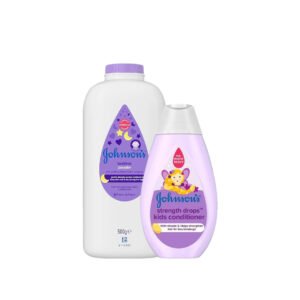 كونديشنر وبودرة للأطفال Johnson's