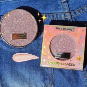 بودرة مضغوطة بتغطية عالية من KISS BEAUTY