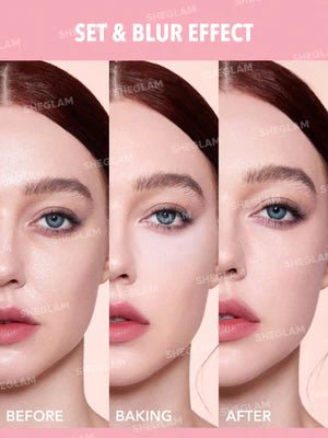 لوس باودر أصلي Sheglam Insta Ready Face&Under Eye Setting Powder Dou - Image 4