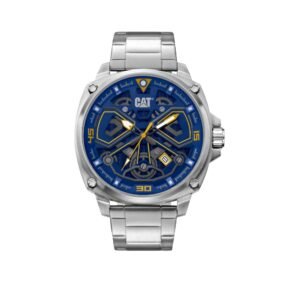 Cat Tokyo Blue Dial/ Silver SS Strap Watch