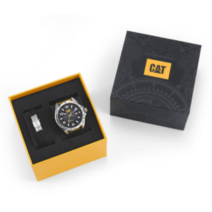 Cat Set Watch And Bracelet Black