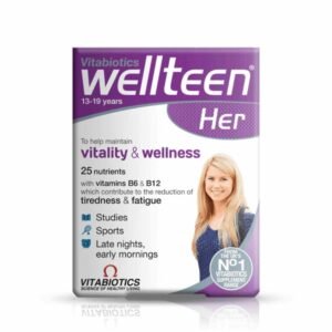 Vitabiotics Wellteen Her 13-19 Years Multivitamin 30 Tablets