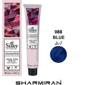 SILKY PERMANENT NO 088 HAIR DYE BLUE TUBE 100 ML