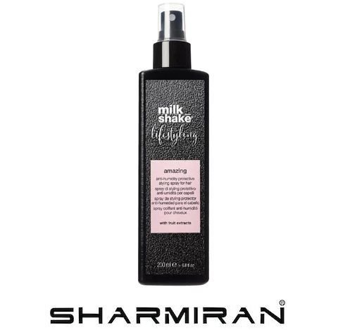 MILK SHAKE LIFE STYLING SPRAY AMAZING PROTECTS HAIR FOR ALL HAIR TYPES AND CURLY HAIR SPRAY 200 ML