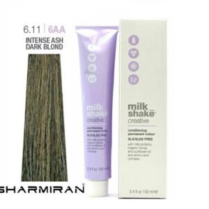 MILK SHAKE CREATIVE HAIR DYE NO6.11 6AA INTENSE ASH DARK BLOND 100 ML