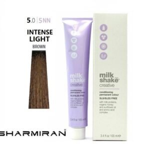 MILK SHAKE CREATIVE HAIR DYE NO5.0 5NN INTENSE LIGHT BROWN 100 ML