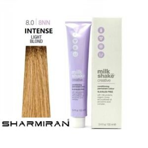 MILK SHAKE CREATIVE HAIR DYE NO8.0 8NN INTENSE LIGHT BLOND 100 ML