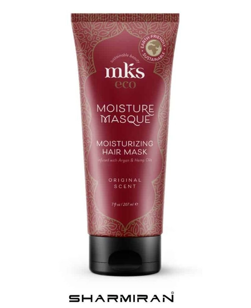 MKS ECO HAIR MASK MOISTURIZING WITH ARGAN AND HEMP OILS ORIGINAL SCENT 207 ML