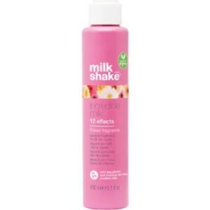MILK SHAKE SPRAY LEAVE IN TREATMENT INCREDIBLE 12 EFFECTS FLOWER FRAGRANCE VEGAN FOR ALL HAIR TYPES SPRAY 150 ML