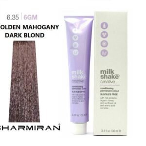 MILK SHAKE CREATIVE HAIR DYE NO6.35 6GM GOLDEN MAHOGANY DARK BLOND 100 ML