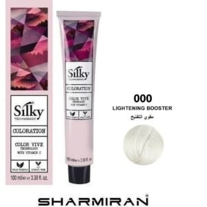 SILKY PERMANENT NO 000 HAIR DYE LIGHTENING BOOSTER TUBE 100 ML