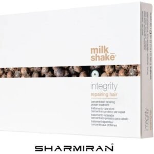 MILK SHAKE AMPOULES INTEGRITY REPAIRING  HAIR FOR DAMAGE AND CHEMICALLY TREATED HAIR 8 AMPOULES IN 12 ML