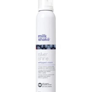 MILK SHAKE WHIPPED CREAM FOAM SILVER SHINE FOR BLOND OR GREY HAIR 200 ML