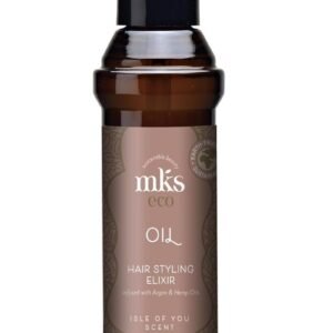MKS ECO OIL HAIR STYLING ELIXIR COIFFURE WITH ARGAN OIL AND HEMP OIL WITH ISLE OF YOU FRAGRANCE 60 ML