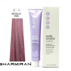 MILK SHAKE CREATIVE HAIR DYE RINSE .6 .R METALLIC PINK 100 ML