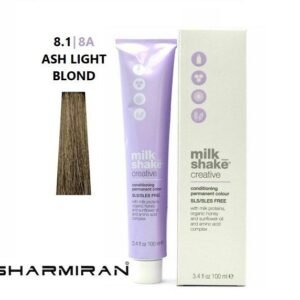MILK SHAKE CREATIVE HAIR DYE NO8.1 8A ASH LIGHT BLOND 100 ML