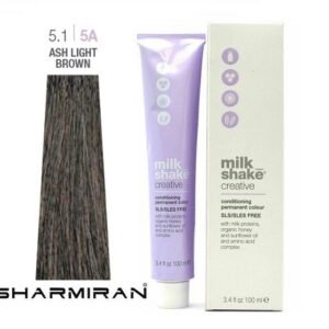 MILK SHAKE CREATIVE HAIR DYE NO5.1 5A ASH LIGHT BROWN 100 ML