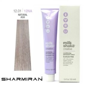 MILK SHAKE CREATIVE HAIR DYE NO12.01 12NA VERY VERY LIGHT BLOND ASH NATURAL 100 ML