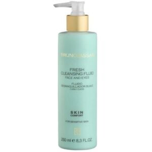 BRUNOVASSARI CLEANSING FRESH CLEANSING FLUID FACE AND EYES FOR SENSITIVE SKIN PUMP 250 ML