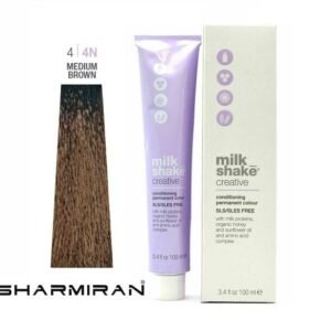 MILK SHAKE CREATIVE HAIR DYE NO.4 4N MEDIUM BROWN 100 ML