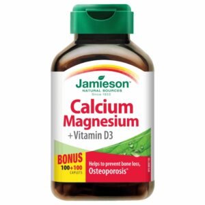Jamieson Calcium Magnesium + D3 200 Caplets