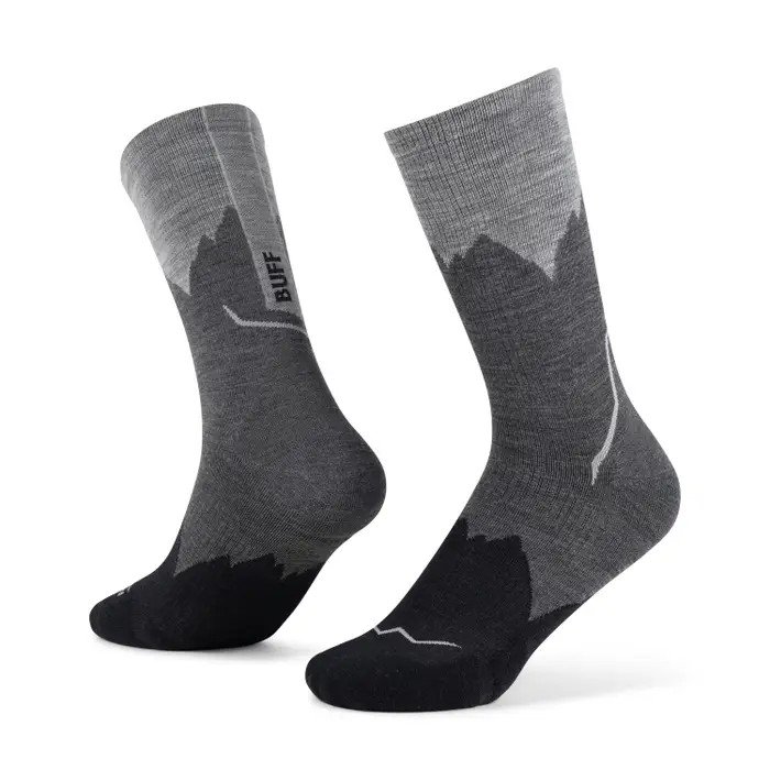 MERINO LIGHTWEIGHT CREW SOCK LWC2 UMBER KHAKI S