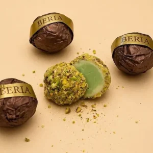 White Chocolate Pistachio Balls - 250 Grams