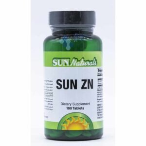 Natural Supplement Sun Zn 100 Tablets